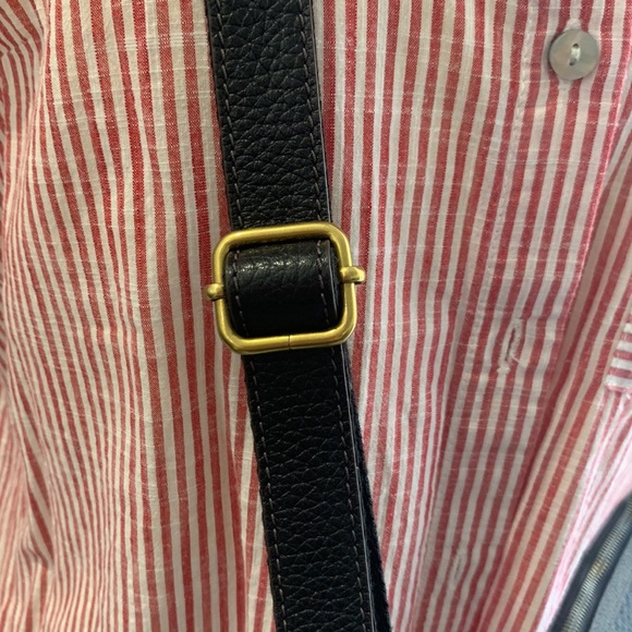 Fossil NWT Black Leather Crossbody/Shoulder Bag - Picture 10 of 16